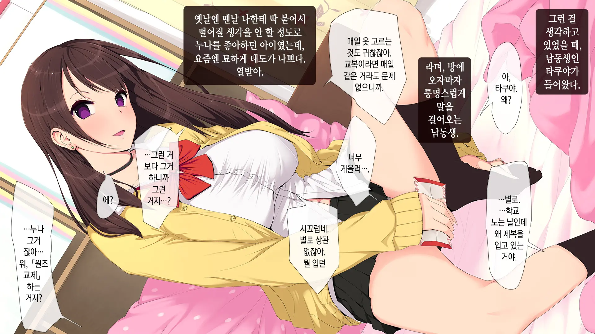 Otoshidama De Onee-Chan O Kattemita | 세뱃돈으로 누나를 사보았다